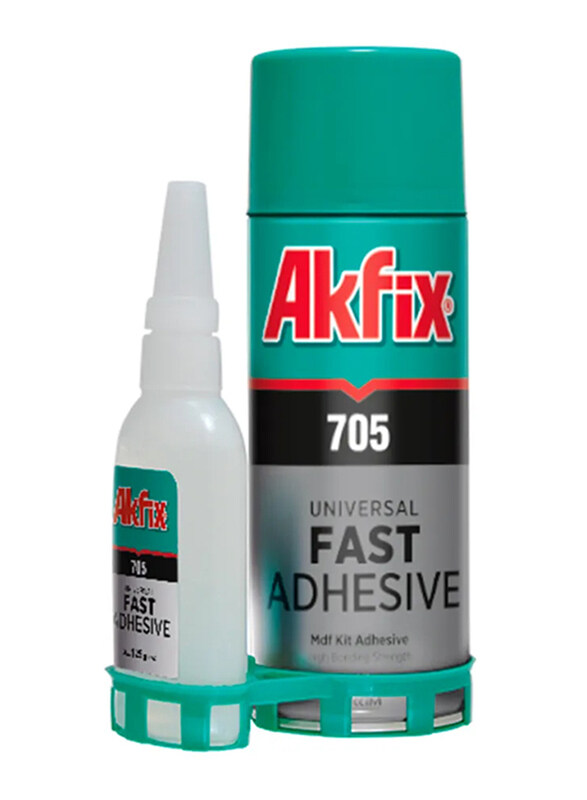 

Akfix Universal Fast Adhesive, Clear, 400ml