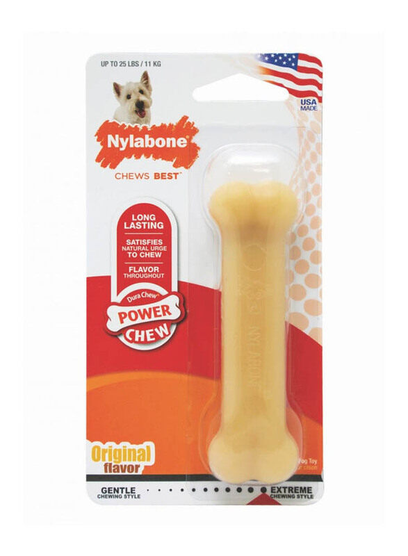 

Nylabone Power Chew Original Flavored Durable Chew Toy for Dogs, 1 Piece