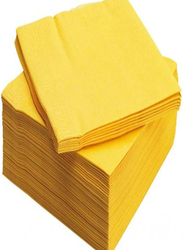 Disposable Napkin, 50 Pieces, Yellow