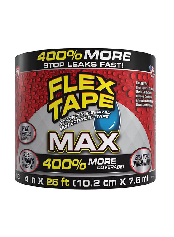 

Flex Tape Max Waterproof Repair Tape, Black