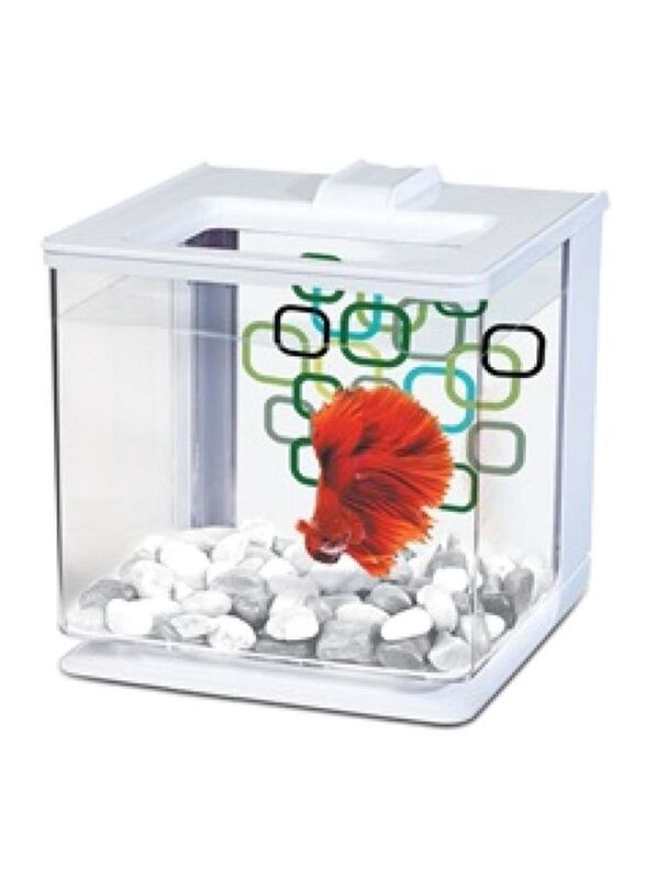 Marina Betta Kit, 2.5 Liters, White