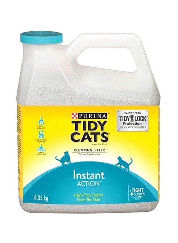 

Purina Tidy Cats Instant Clumping Litter, 6.35KG, Multicolour