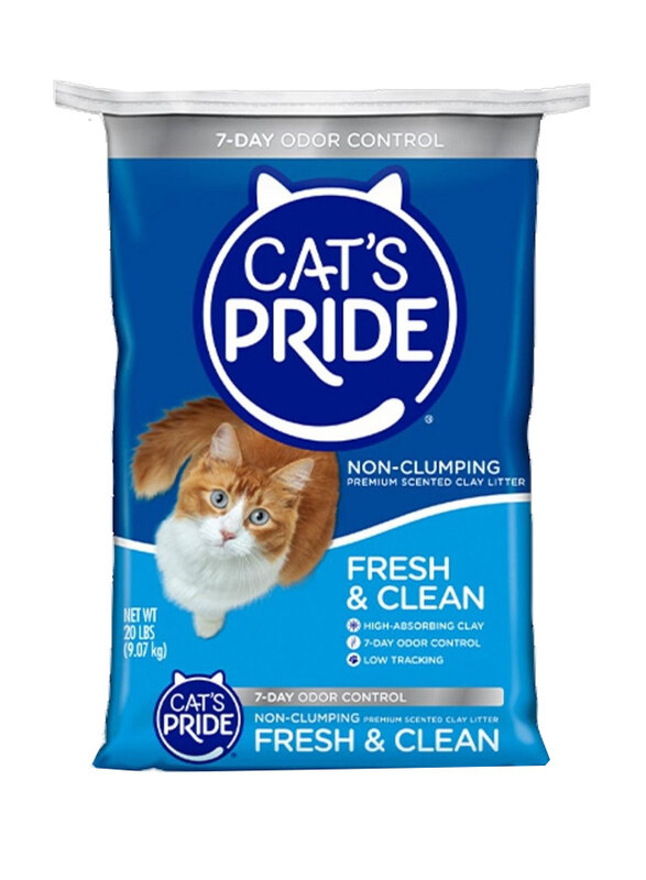 

Cat's Pride Fresh & Clean Cat Litter, 9.07 Kg, Multicolour