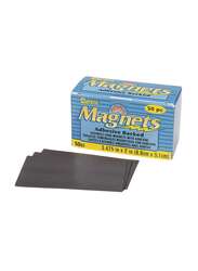 Darice Business Adhesive Magnet Card, 50 Piece, Black