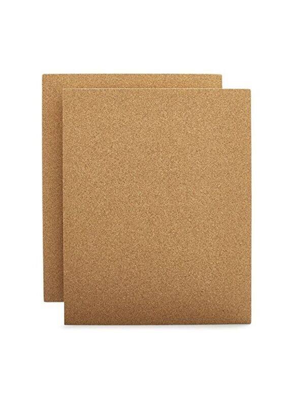 

Elmer's Cork Foam Boards Tan, 2 Piece, Brown