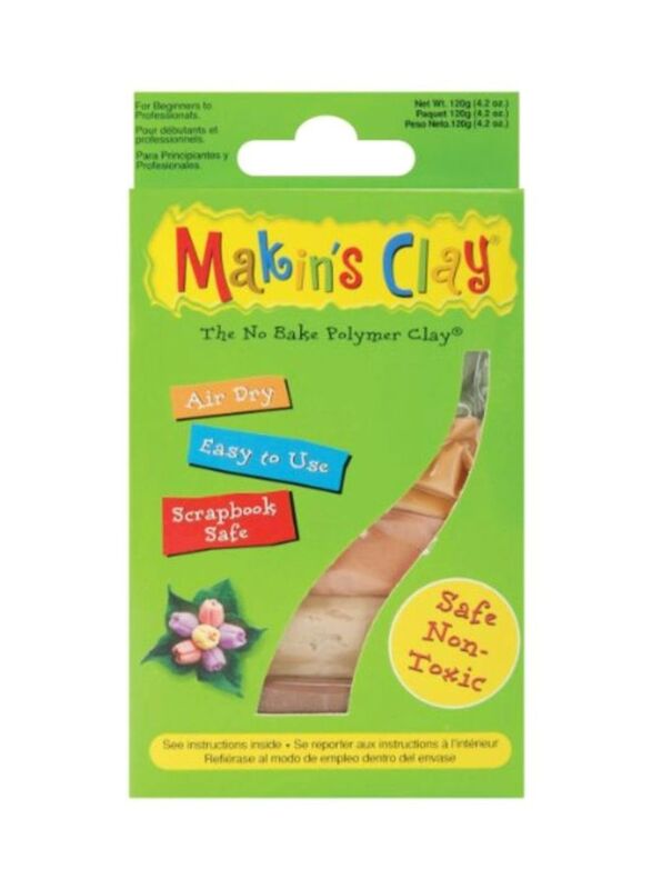 Makin's USA Clay Air for Crafts, 120g, Earth Tones