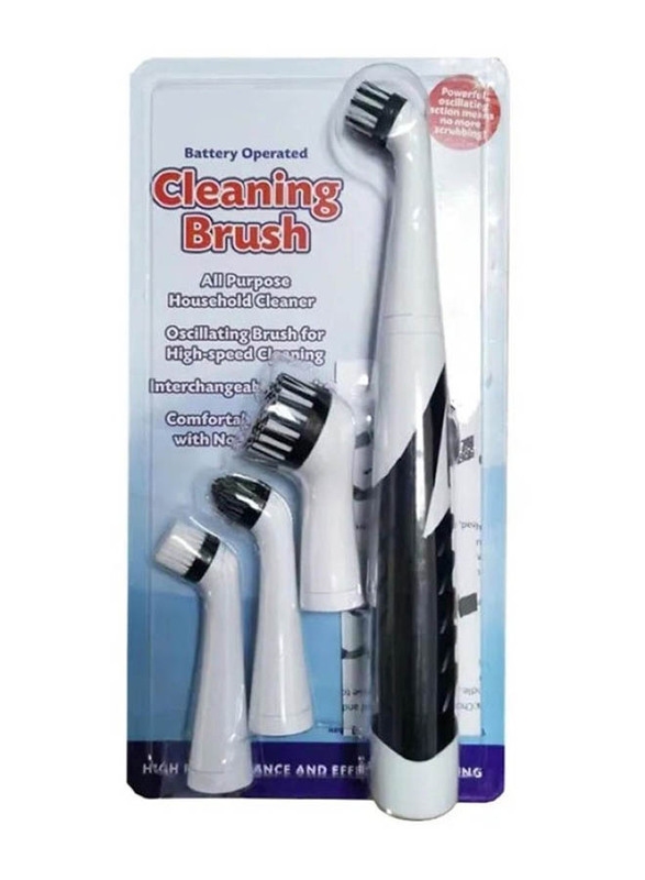 

Generic Battery Operated Cleaning Brush Set, One Size