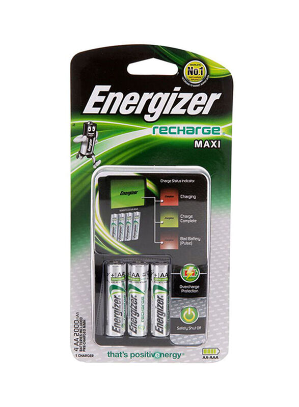 Energizer 5-Piece Recharge Maxi, Multicolour
