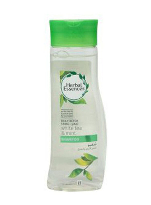 

Herbal Essences Detox Shine White Tea & Mint Shampoo for All Hair Types, 400ml