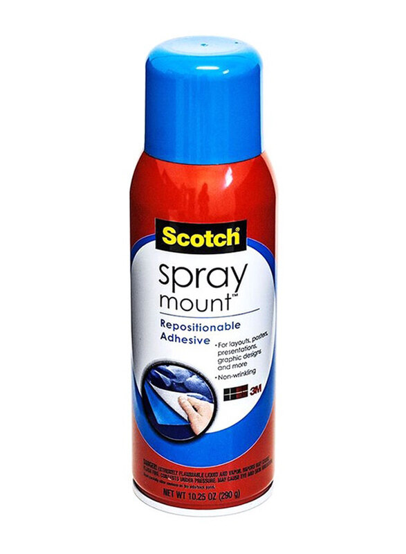 

3M Scotch Mount Glue Spray, 290g, Clear