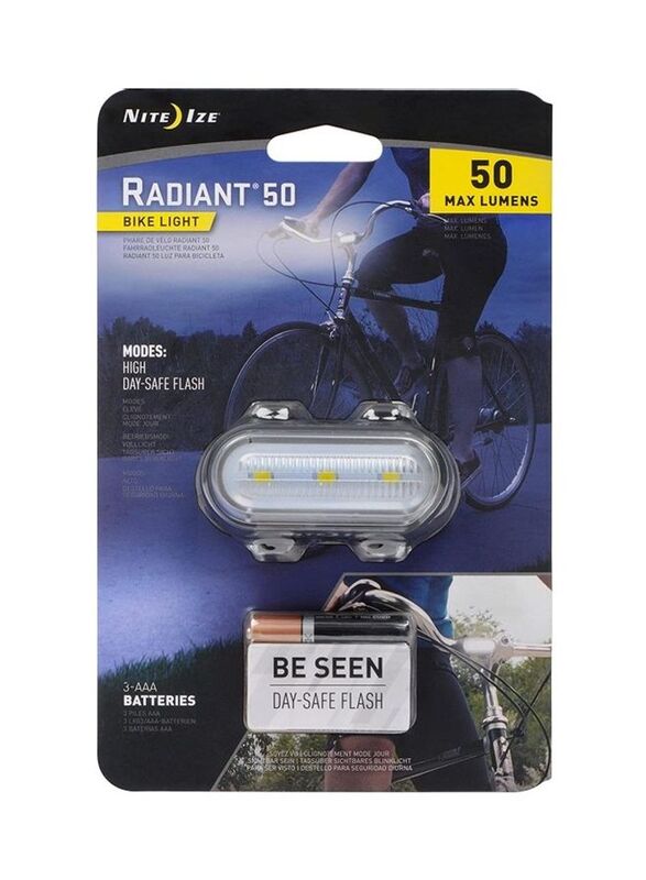 Nite Ize Radiant 50 Bike Light, Black