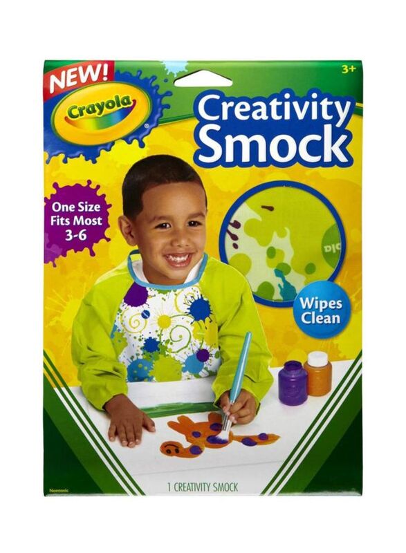 Crayola Core Art Smock, Multicolour