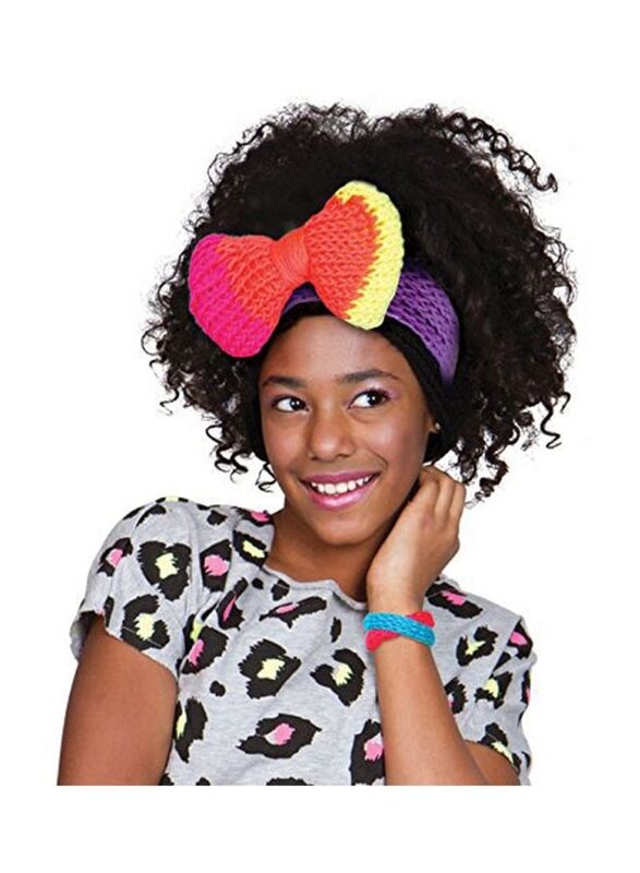 Fashion Angels Darn Yarn Bow Headband, Multicolour