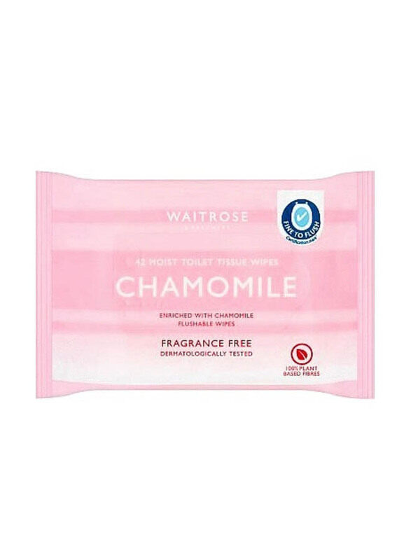 

Waitrose & Partners Chamomile Moist Toilet Tissue Refill, 42 Sheets