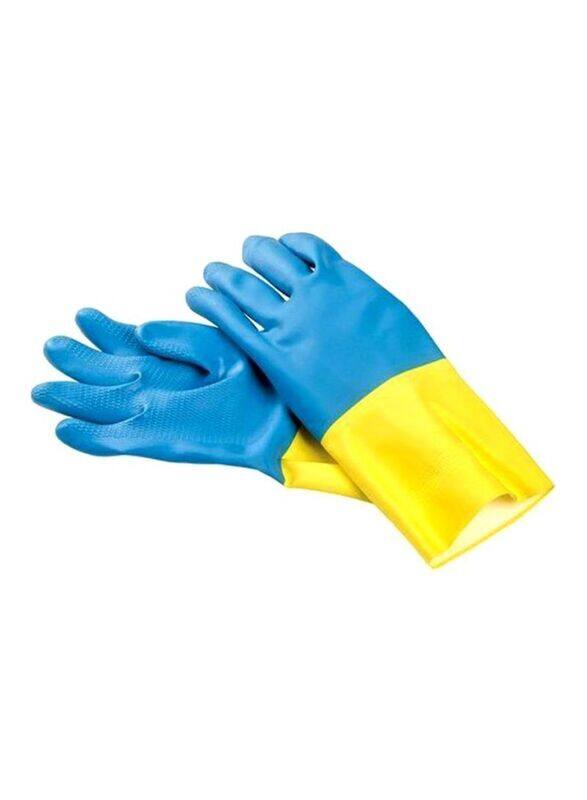 

3M Household Cleaning Gloves, Blue/Yellow, Medium