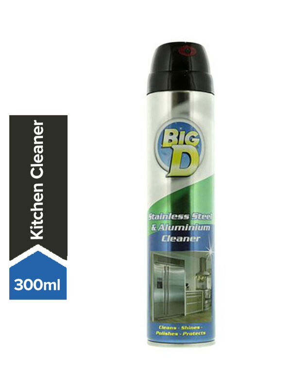 Big D Stainless Steel and Aluminium Cleaner, 300ml
