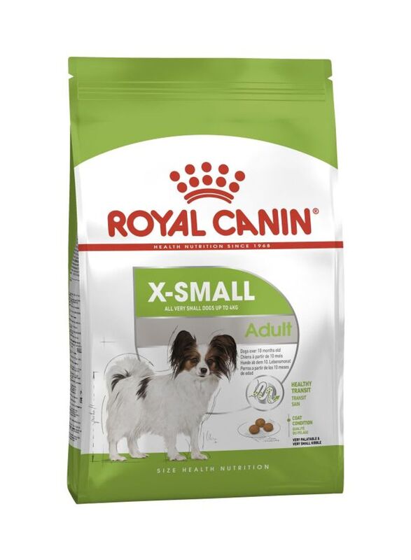 Royal Canin X-Small Adult Food for Dogs, Brown, 1.5 Kg