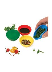 Norpro 4-Piece Silicone Mini Pinch Bowl Set, Multicolour