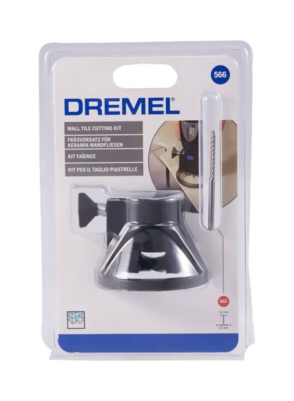 Dremel Tile Cutting Kit, Black/Silver