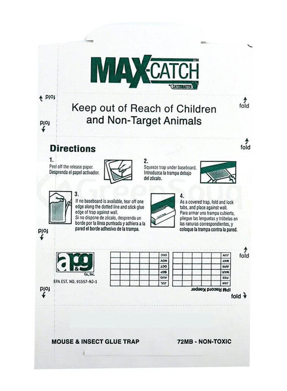 

Catchmaster Max-Catch Mouse and Insect Trap, 6 Pieces