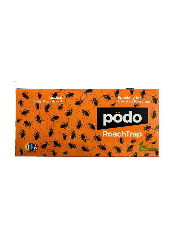 

Podo Sticker Bait Glue Cockroach Insect Killer Trap, 5 Traps