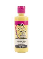 Tulip Soft Fabric Paint Matte, 118ml, Sunshine Yellow