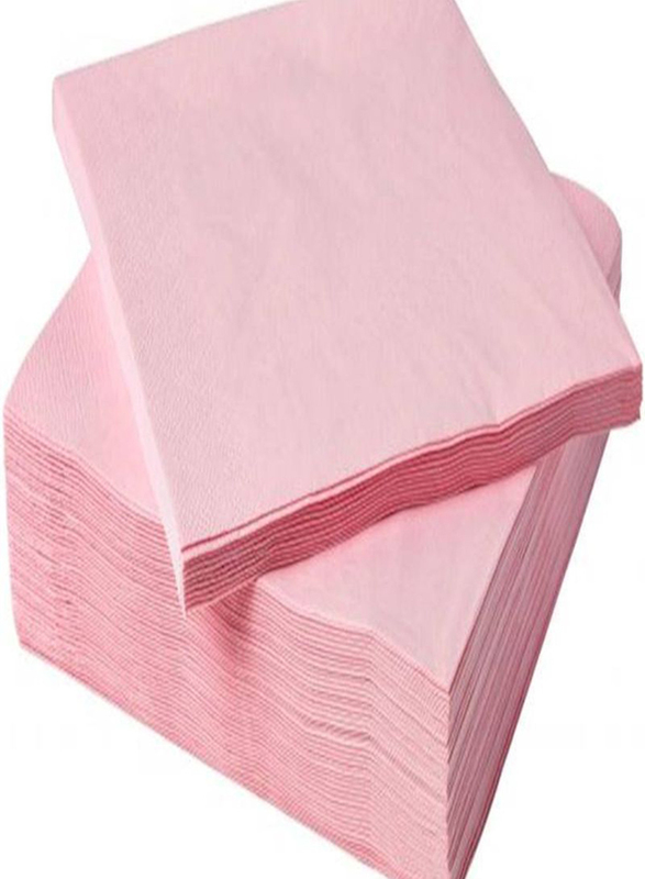 Paper Napkin, 50 Pieces, Pink