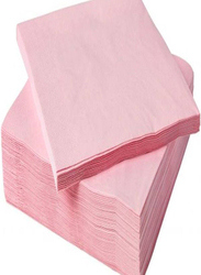 Paper Napkin, 50 Pieces, Pink