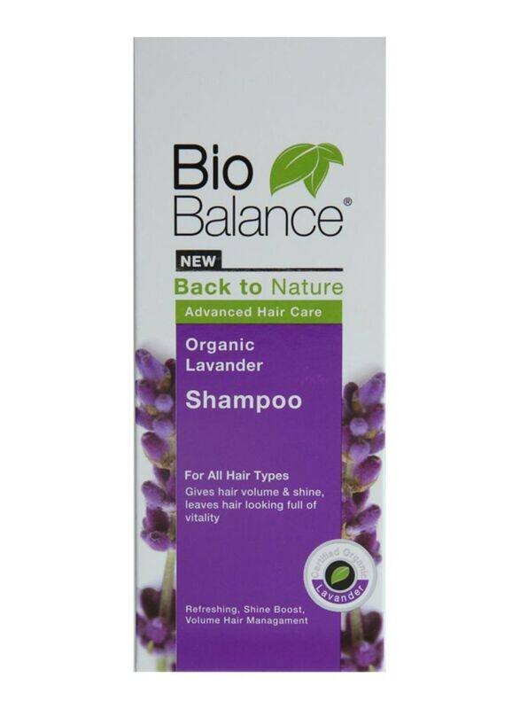 

Bio Balance Organic Lavender Shampoo for All Hair Types, 330ml