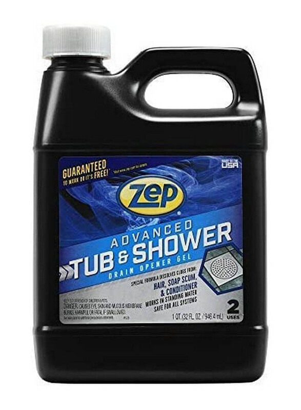 

Zep Advanced Tub and Shower Drain Opener Gel, 32oz