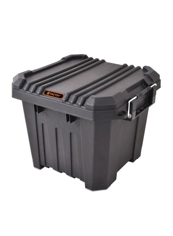 Tactix TTX-320500 Heavy Duty Storage Box, Black