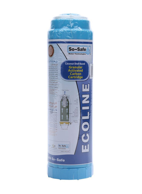 

So Safe Replacement Carbon Cartridge Micron Ecoline, GAC101E, Multicolour