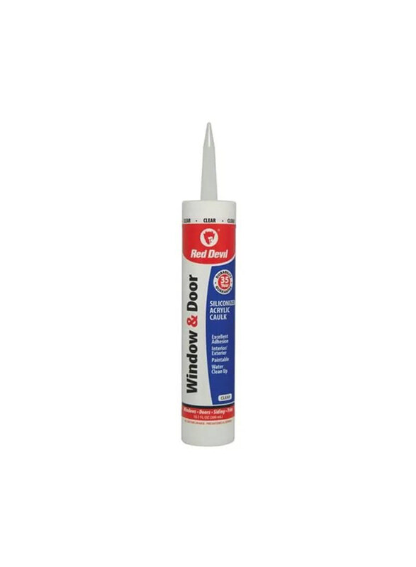 

Red Devil 300ml Window and Door Caulk, Clear