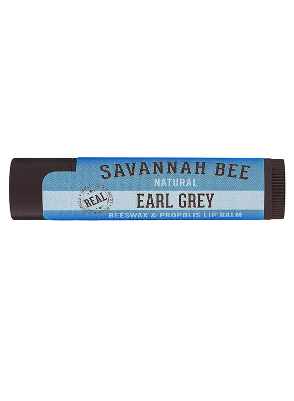 Savannah Bee Beeswax And Propolis Lip Balm, Earl Grey