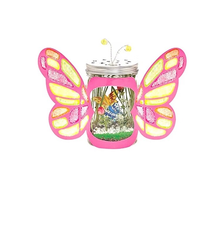 

Creativity for Kids Sparkle N' Grow Butterfly Terrarium, Multicolour