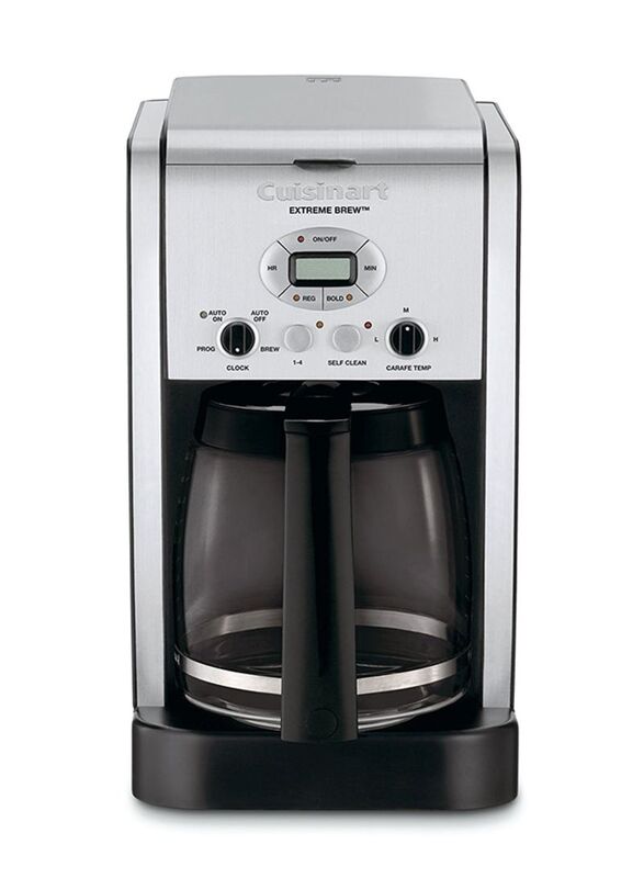Cuisinart 2.8L 12-Cup Programmable Coffee Maker, 1499W, DCC-2650FR, Silver/Black