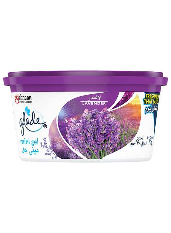 

Glade Mini Gel Lavender Air Freshener, 70g
