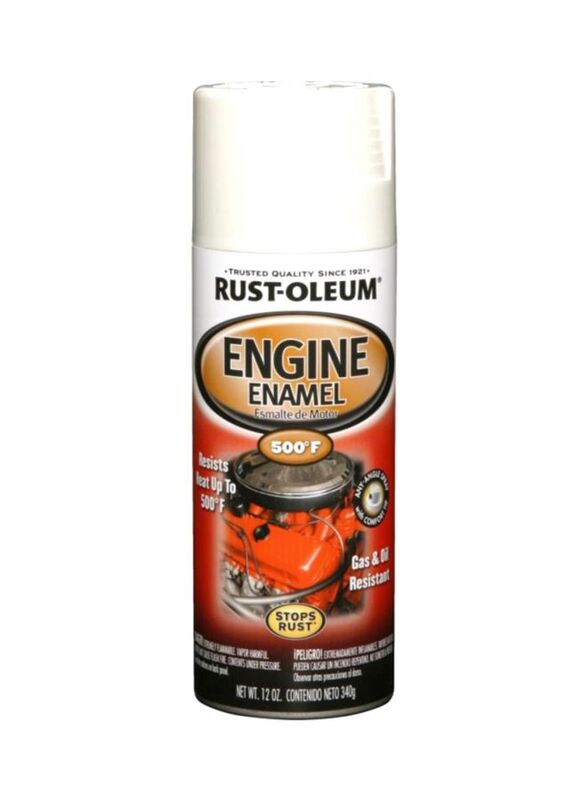 Rust-Oleum 340g Automotive Engine Enamel Spray, White