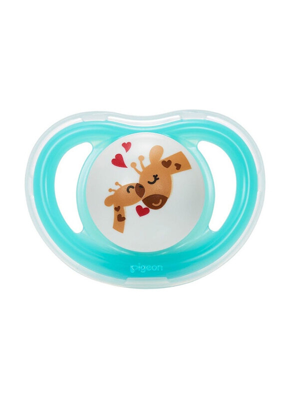 

Pigeon Minilight Pacifier, Large, Blue