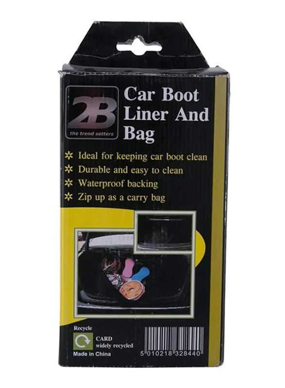 Holts 2B Car Boot Liner and Bag, Black