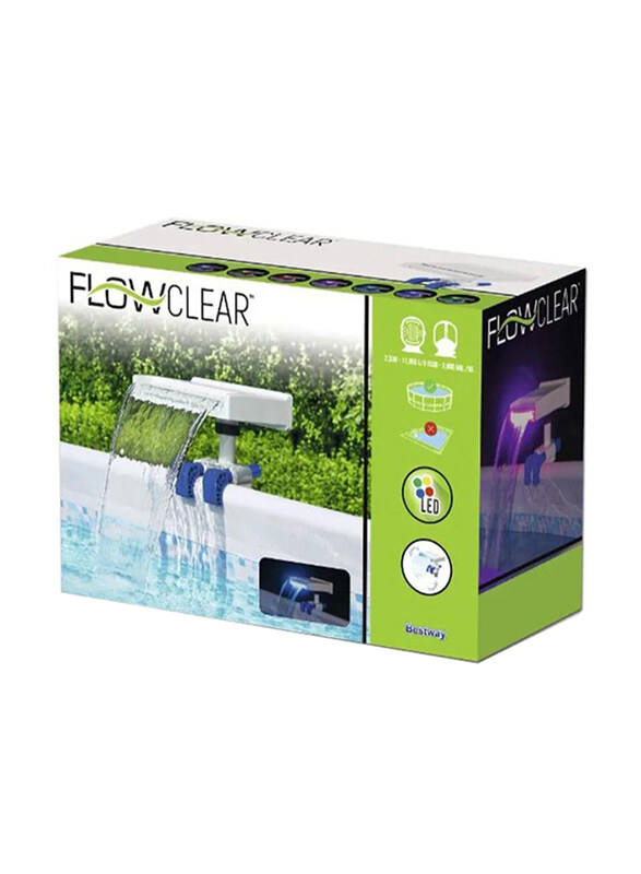 

Bestway Soothing LED Waterfall, Blue/White