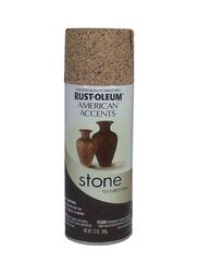 Rust-Oleum American Accents Stone Textured Finish Spray, 12oz, Sienna