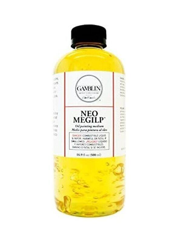 

Gamblin ANG03516 Neo-Megilp Paint, 500ml, Yellow
