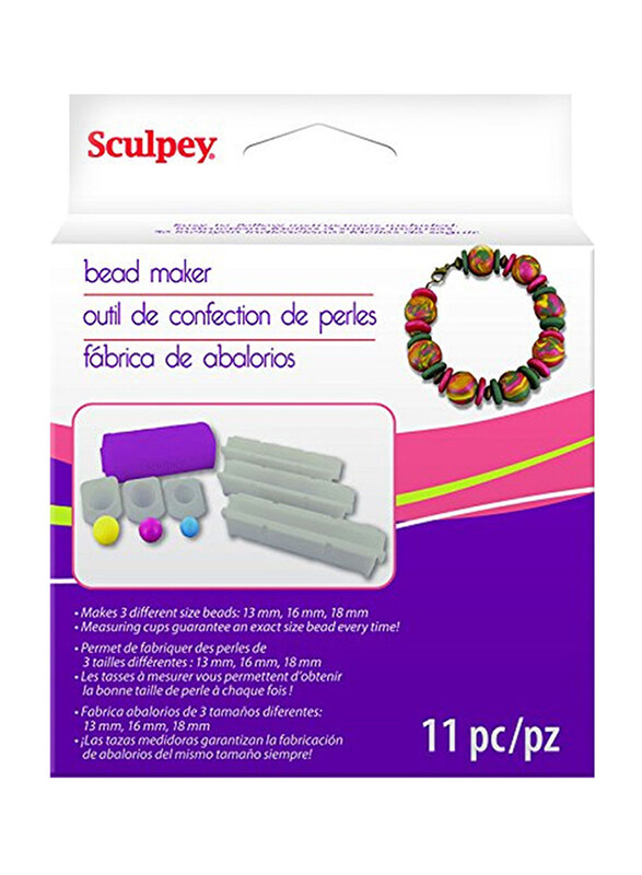 

Polyform Sculpey Bead Maker, Red/Green/Pink