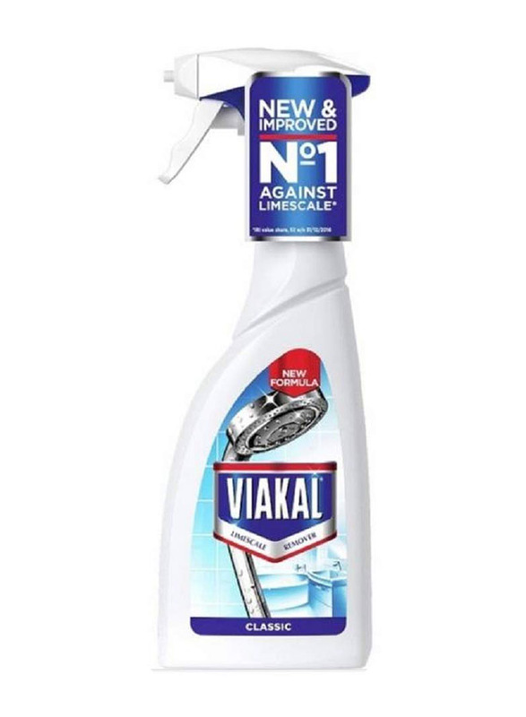 Viakal Spray Against Limescale Bathroom Cleaner, 500ml