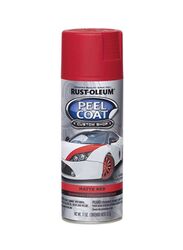 Rust-Oleum 312gm Automotive Peel Coat Spray, Matte Red