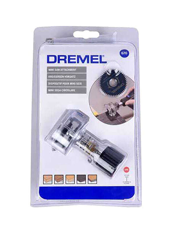 

Dremel 7cm Mini Saw Attachment, Multicolour