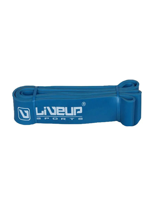 Liveup Super Heavy Resistance Exercise Loop, Small, Blue