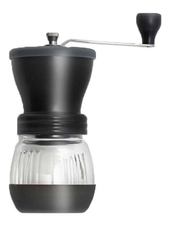 

Hario Manual Coffee Mill Grinder, Black/Clear