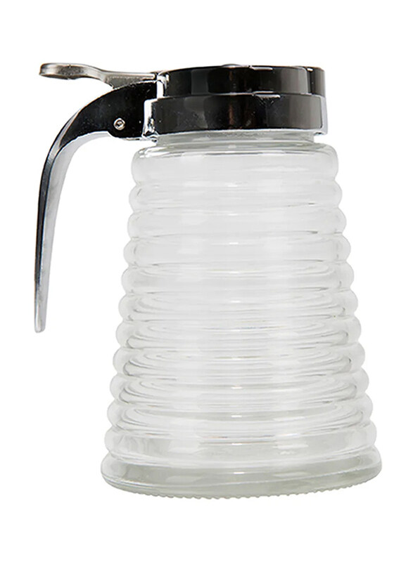 

Arrow Cafe Syrup Pourer, 12cm, Clear/Black